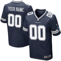 Dallas Cowboys Nike Men Custom Elite Team Color Jersey