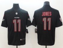 Nike 2018 Atlanta Falcons #11 Julio Jones Fashion Impact Black Color Rush Limited Jersey