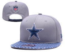 Dallas Cowboys Grey Snapbacks