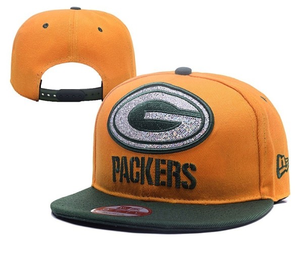 Green Bay Packers Orange Snapbacks