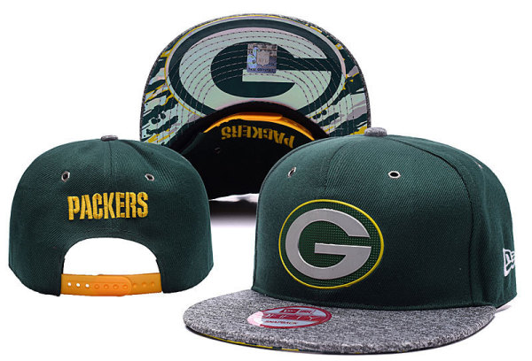 Green Bay Packers Green Snapbacks