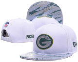 Green Bay Packers White Snapbacks