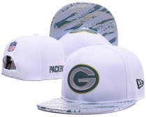 Green Bay Packers White Snapbacks