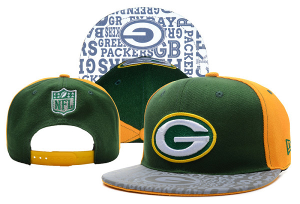 Green Bay Packers Green Snapbacks