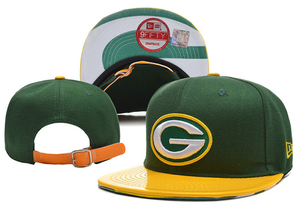 Green Bay Packers Green Snapbacks