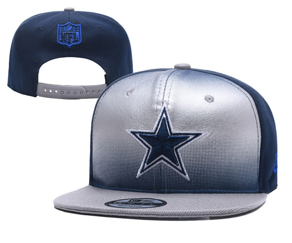 Dallas Cowboys Grey Snapbacks