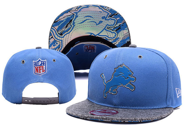 Detroit Lions Blue NFL Snapback