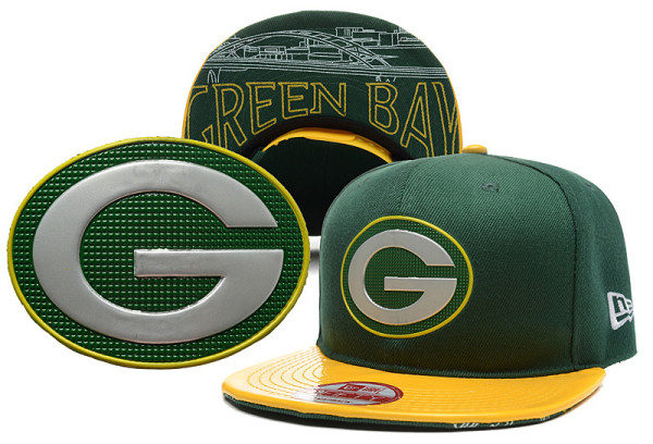 Green Bay Packers Green Snapbacks
