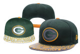 Green Bay Packers Black Snapbacks