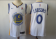 Nike NBA Golden State Warriors #0 Cousins White New Jersey