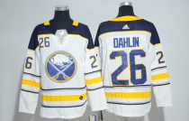 Men's Buffalo Sabres #26 Dahlin White NHL Adidas Jersey