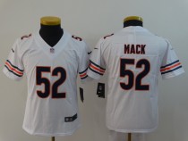 Youth Nike Chicago Bears 52 Khalil Mack White Vapor Untouchable Limited Player Jersey