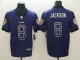Nike 2018 Baltimore Ravens #8 Jackson Purple Drift Fashion Color Rush Limited Jersey