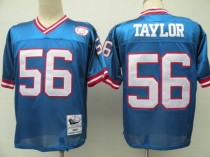 New York Giants #56  Lawrence Taylor Throwback jersey in Blue