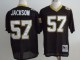 Black Rickey Jackson jersey, New Orleans Saints #57 Throwback jersey