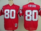 Irving Fryar Red jersey, New England Patriots #80 Throwback NFL jersey