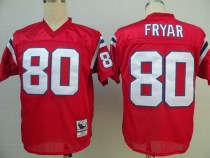 Irving Fryar Red jersey, New England Patriots #80 Throwback NFL jersey