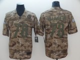 2018 NFL Men's Nike Pittsburgh Steelers #78 Villanueva Salute To Service Jersey
