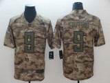 2018 NFL Men's Nike Detriot Lions #9 Stafford Salute To Service Jersey