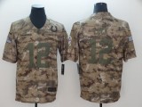 2018 NFL Men's Nike Indianapolis Colts #12 Luck Salute To Service Jersey