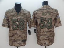 2018 NFL Men's Nike Denver Broncos #58 Miller Salute To Service Jersey
