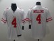 Men's San Francisco 49ers #4 Mullen White Vapor Untouchable Limited Player Jersey