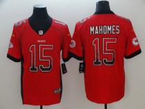 Nike 2018 Kansas City Chiefs #15 Mahomes II Drift Fashion Color Rush Limited Jersey