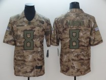 Nike Tennessee Titans #8 Mariota Camo Salute to Service Retired Player Limited Jersey