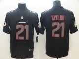 Nike 2018 Washington Redskins #21Taylor Fashion Impact Black Color Rush Limited Jersey