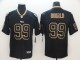 Nike 2018 Los Angeles Rams #99 Donald Lights Out Black Color Rush Limited Jersey
