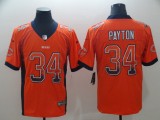 Nike 2018 Chicago Bears #34 Payton Orange Drift Fashion Color Rush Limited Jersey