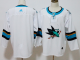 Adidas Sharks White Alternate Stitched NHL Blank Jersey