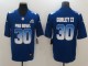 Men's NFC Los Anagels Rams #30 Todd Gurley II Royal 2019 Pro Bowl NFL Game Jersey