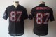 Mens New England Patriots #87 Rob Gronkowski Black Jersey