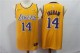 NBA Lakers 14 Brandon Ingram Gold 2018-19 Nike Men Jersey