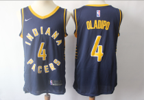 NBA Pacers 4 Victor Oladipo Blue Nike Men Jersey
