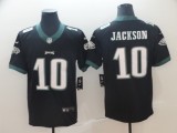 Men's Nike Philadelphia Eagles #10 Jackson Black Vapor Untouchable Limited Player Jersey