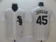 MLB Chicago White Sox #45 Jordan White Game Jersey
