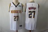 NBA Denver Nuggets #27 Jamal Murray White Swingman 2018-19 Jersey