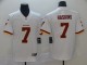 Men's Nike Washington Redskins #7 Haskins White Vapor Untouchable Limited Jersey