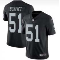 Nike Oakland Raiders #51 Burfict Black Vapor Untouchable Limited Jersey
