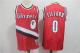 Comfortable Monkey Portland Trail Blaze 0 Damian Lillard Red Men Jersey