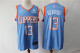 NBA Clippers13 Paul George Blue Nike Men Jersey 