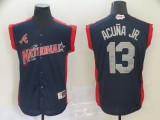 National League #13 Machado Navy 2019 MLB All-Star Game Workout Jersey