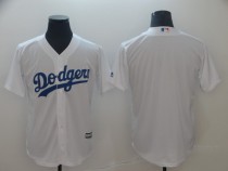 MLB Los Angeles Dodgers Blank White Mens Jersey