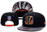 NFL Cincinnati Bengals Black Snapback Hats