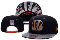 NFL Cincinnati Bengals Black Snapback Hats