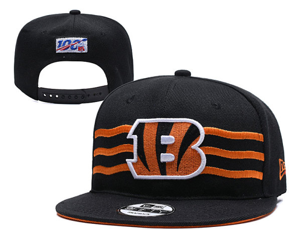 NFL Cincinnati Bengals Black Snapback Hats