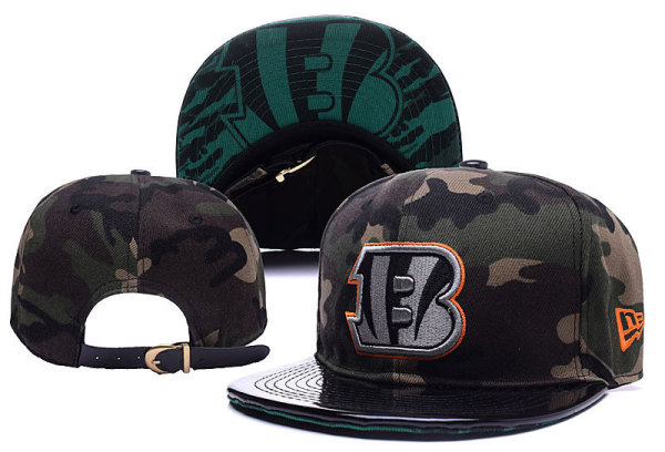 NFL Cincinnati Bengals Black Snapback Hats