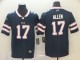 Nike Buffalo Bills #17 Josh Allen Navy Inverted Legend Men Jersey